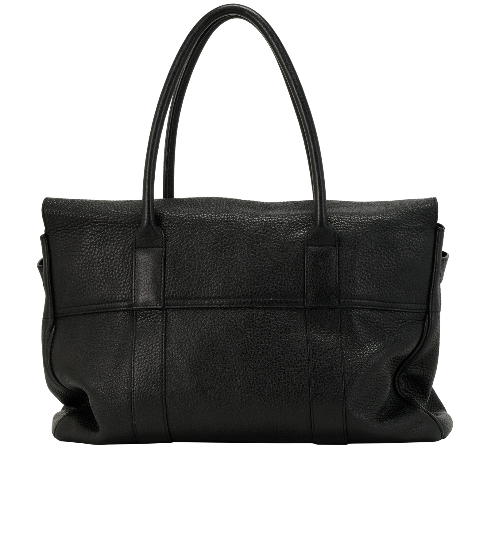 Bayswater, &pound;350, Handbags, Black, Leather, Back view